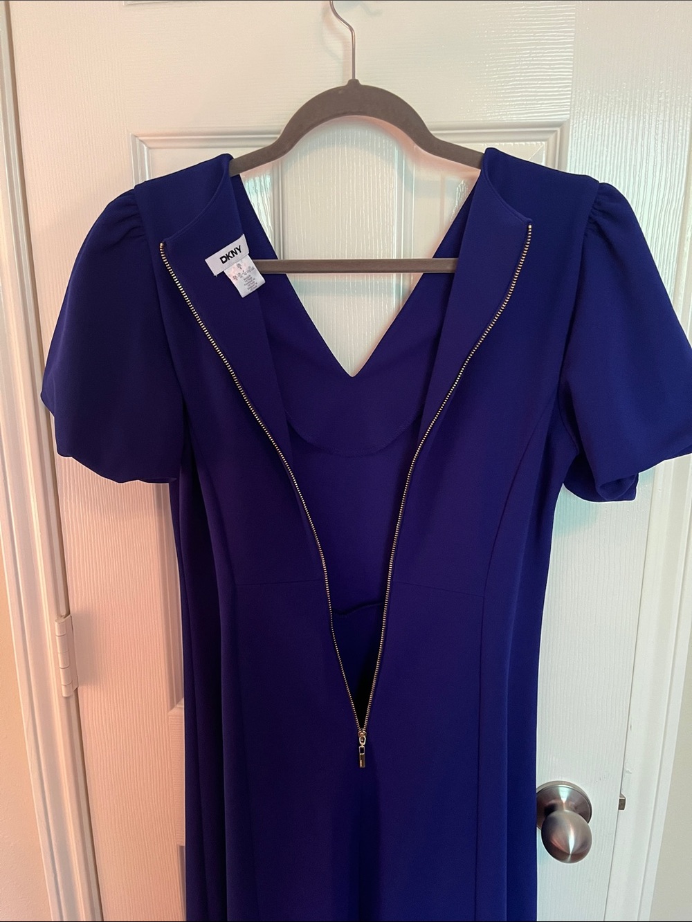 DKNY Fit & Flare Dress - Picture 7 of 9